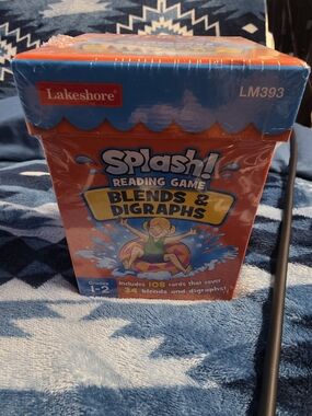 Lakeshore Splash! Reading Game — Blends & Digraphs (Orange)